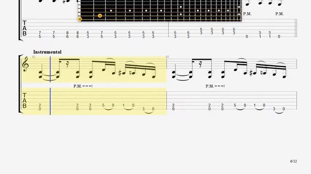 |Música Partituras y Tablaturas| - Sad but True-Metallica- Partitura, Tablatura y Guitarra virtual. смотреть онлайн