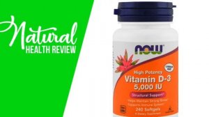 Now Foods, Vitamin D 3, 5,000 IU, 240 Softgels