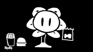 Flowey Advertises for McDonald’s