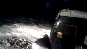 Пушистик, Соболь 4х4 застрял