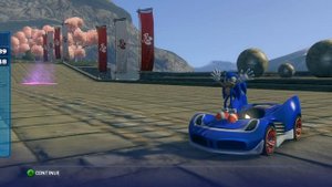 Sonic & All Stars Racing Transformed (PC). Shinobi Sprint, EASY, NORMAL