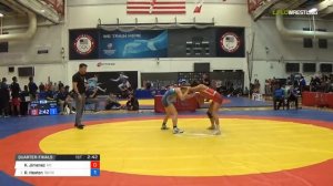 Women's Freestyle 55 Quarter-Finals - Kelly Ann Jimenez (UC) vs. Ronna Heaton (Sunk)