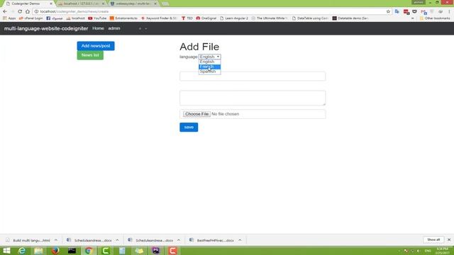 Codeigniter multi language site in 7 steps смотреть онлайн