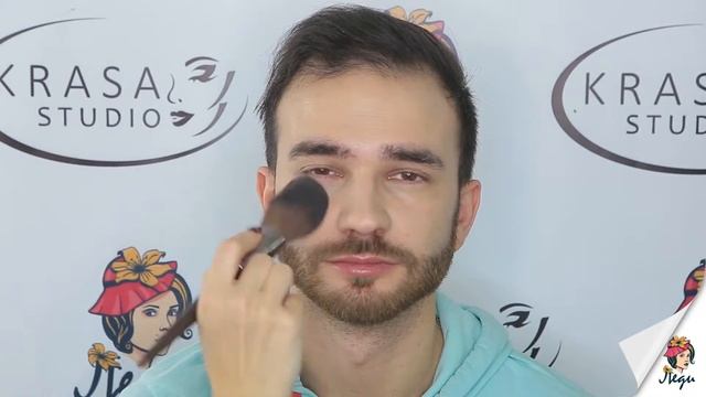 Как сделать легкий мужской макияж? | Уроки макияжа