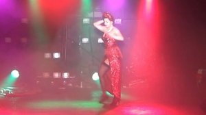 Pin Up Candy Red Queen (Burbon in your eyes) live burlesque show 2018