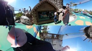 Парк сказок Лукоморье - совхоз имени Ленина. 360° video.