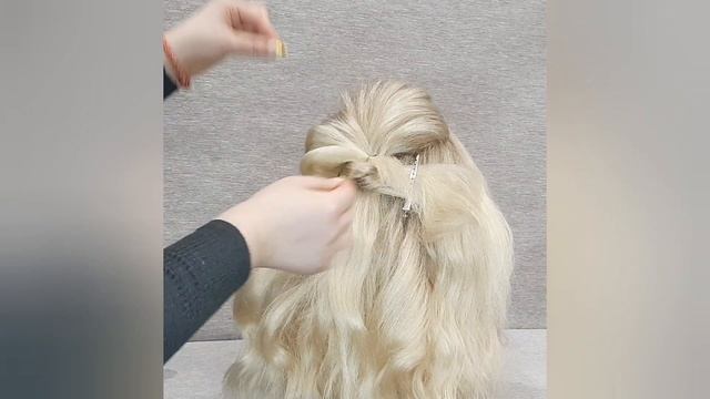 ღღღКак сделать красивую прическу ღღღ Как сделать прическу бантик смотреть онлайн
