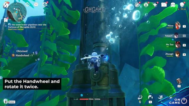 Our Purpose is in Another Canal (Fontaine World Quest) Genshin Impact 4.11
