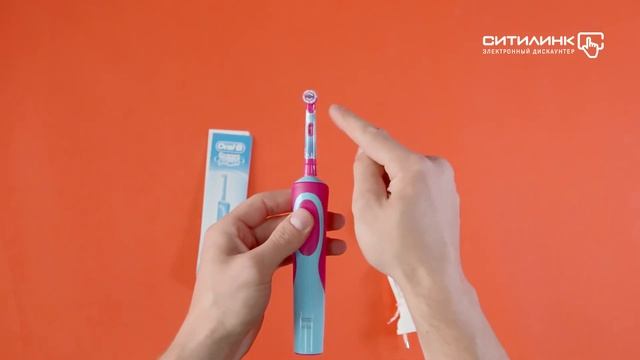 Обзор электрической зубной щетки ORAL-B Stages Power Frozen | Ситилинк
