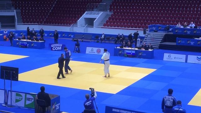 Temur Rakhimov (TJK) vs Tarasevich Aliaksandr (BLR) European Junior Cup смотреть онлайн