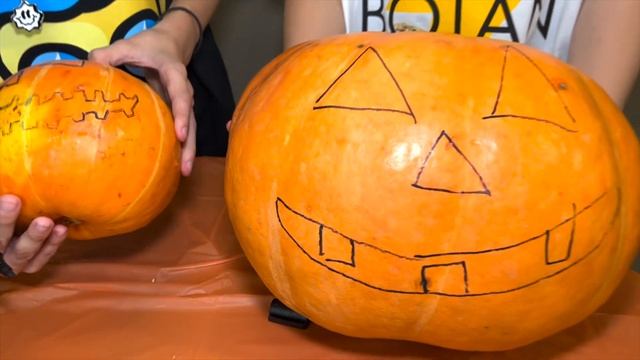 КАК ВЫРЕЗАТЬ ТЫКВУ НА ХЕЛЛОУИН? HALLOWEEN 2022! #halloween2022 #halloween #крутойботан смотреть онлайн