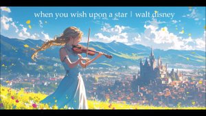 when you wish upon a star | pinocchio | walt disney | violin