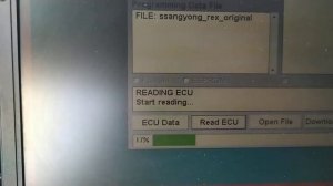 Ssang Yong Actyon 1-st. Скачивание прошивки Galetto 1260.