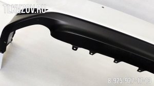 Бампер задний Camry 70 белый перламутр без дефектов 2021-2022