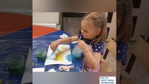 Рисуем мыльными пузырями ?