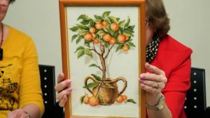 КАКИЕ ВЫШИВКИ ПОКАЗАЛИ ЛУЧШИЕ ВЫШИВАЛЬЩИЦЫ - ВСТРЕЧА В МОСКВЕ? 100 вышивок крестиком!