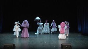 Коллекция одежды и аксессуаров "Принцесса на горошине" театр моды и костюма "Ренессанс"