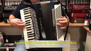 Sonola R350 Compact 120 Bass Accordion