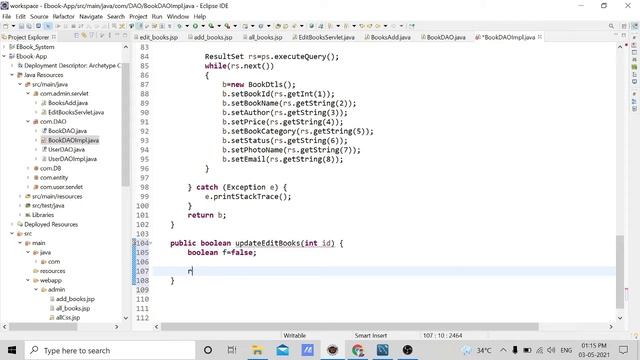 #8 Books Edit,Delete Admin Module | Ebook Java Project | Advance Java Web Project смотреть онлайн