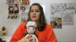 Amigurumi - Boneca Cozinheira - Coleção Profissões