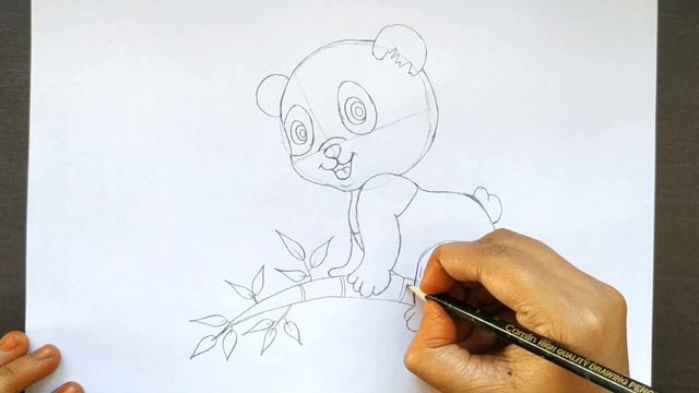 How to Draw Panda with Bamboo смотреть онлайн