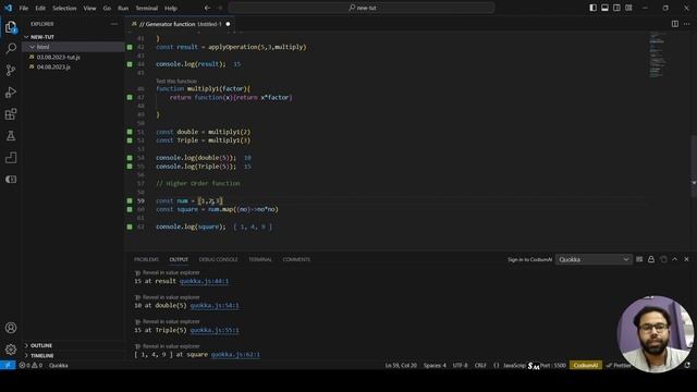 Mastering JavaScript Essentials: IIFE, First Class, Higher Order Functions, Events | Hindi Lesson #