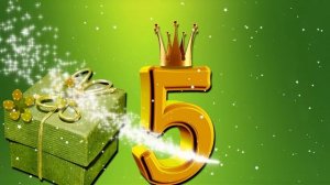 ФУТАЖИ БЕСПЛАТНО ФУТАЖ С ДНЁМ РОЖДЕНИЯ для девочки на 5 лет