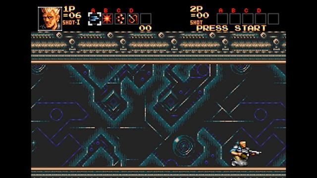 Contra Hard Corps Прохождение (Sega Rus) - Концовка 1