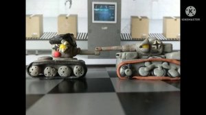 создание великого Карла-44 -  мультики про танки из пластилина.