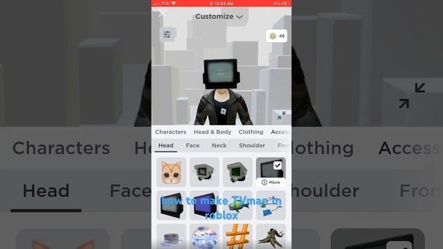 how to make TVman in roblox