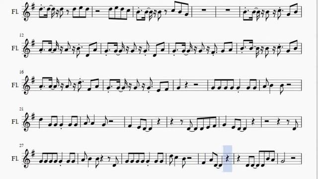 Flute Sheet Music: How to play Caramelldansen by Caramell смотреть онлайн