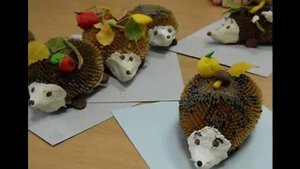 Ёжик  Поделки своими руками