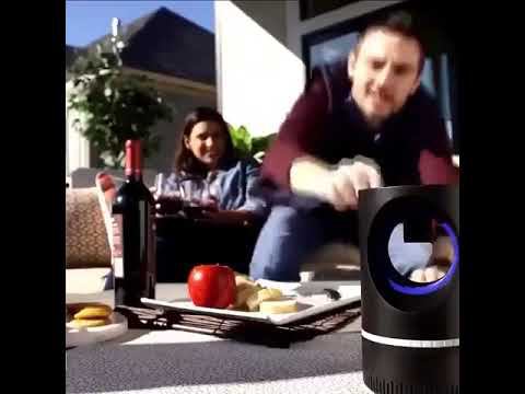 Электрическая Светодиодная лампа ловушка для комаров Mosquito And Flies Killer Trap#shorts смотреть онлайн