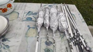 Готовим на мангале.