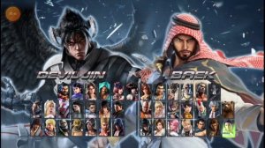 Character Select/Tekken 7 Definitive Edition. PPSSPP#dreamwalker #tekken7