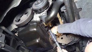 Starter Replacement Dodge Grand Caravan 1998. Замена стартера Додж Караван