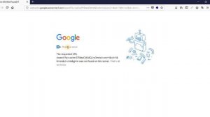 404 That’s an error — Google cached version