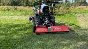 Косилка мульчер ZimAni FOX1600 на минитрактор.