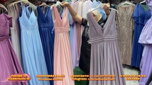 КРАСИВЫЕ ВЕЧЕРНИЕ ПЛАТЬЯ ? ПРОИЗВОДСТВО ТУРЦИЯ✨ 10-16 Рынок Садовод МоскваСИВЫЕ ВЕЧЕРНИЕ ПЛАТЬЯ ?