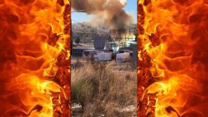 ⚡️Замыкание и пожар на подстанции?