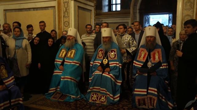Наречение архимандрита Агафона во епископа Коктебельского, викария Феодосийской епархии.
