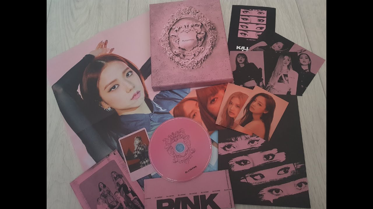 BLACKPINK - KILL THIS LOVE (PINK VERSION) unboxing