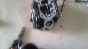 ремонт головки 110 (притирка кл) 2ч