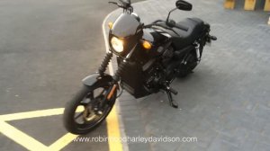 New Harley-Davidson Street 750 with Vance & Hines Exhaust