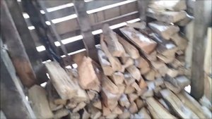 ДРОВНИК ИЗ ПОДДОНОВ FIREWOOD STORAGE FROM PALLET.
