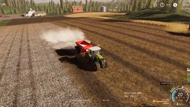 ?Работа идет полным ходом! "Goldcrest_Valley" Farming simulator 19 смотреть онлайн