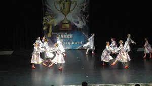 Народный ансамбль танца "ХОРОШЕЕ НАСТРОЕНИЕ". Русская плясовая