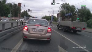Как сбивают людей. Москва.  21.08.12.