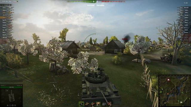 World of Tanks. Объект 140. Карта Комарин. 6,5К урона смотреть онлайн