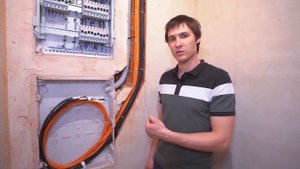 Монтаж электрики без гофры, вентиляции, светодиодного освещения, кондиционера